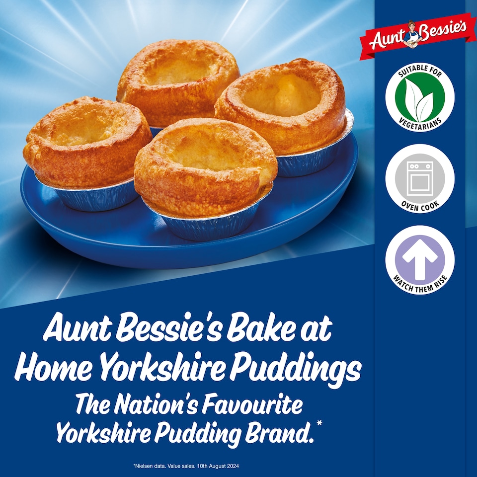 image 1 of Aunt Bessie's 12 Bake At Home Yorkshires 370G