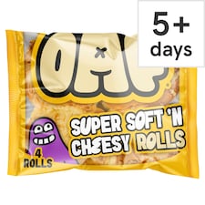OAF Gluten Free 4 Extra Cheesy Rolls