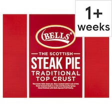 Bells The Scottish Steak Pie Traditional Top Crust 700g