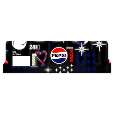 Pepsi Max No Sugar Cola Cans 24x330ml