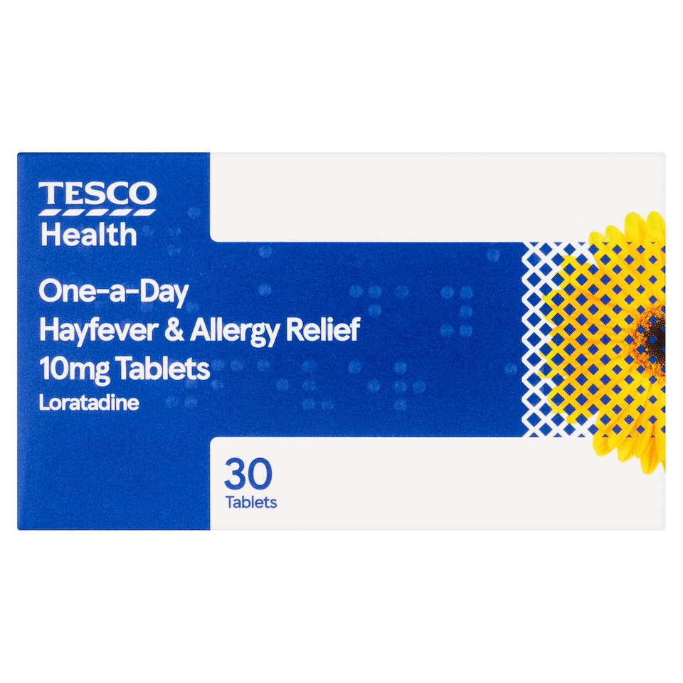Tesco Health One-a-Day Hayfever & Allergy Relief Tablets 30s