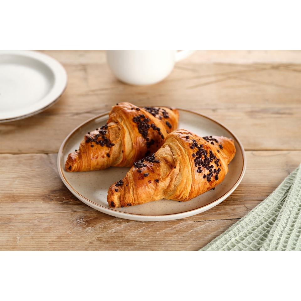 image 1 of Tesco All Butter Chocolate Croissant 2 Pack