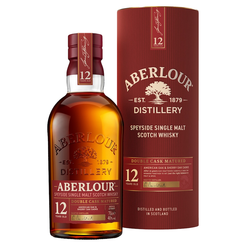 image 1 of Aberlour Distillery 12 Years Old Speyside Single Malt Scotch Whisky 70cl