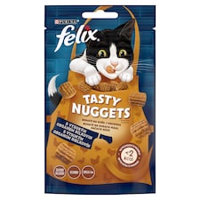 Felix Tasty Nuggets Treats for Cats Chicken, Duck 50g