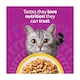 image 4 of Whiskas Adult Cat Food Pouches Poultry Feasts in Gravy 12x85g