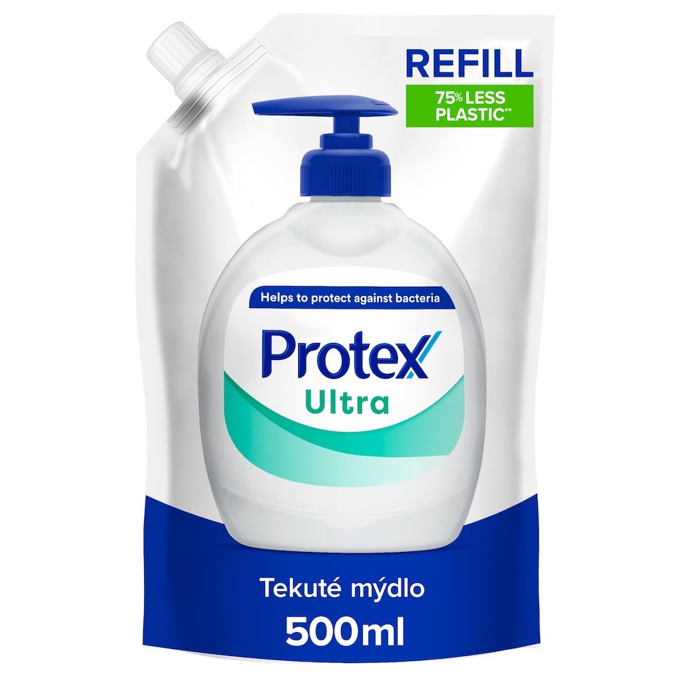 Obrázek 1 pro produkt Protex Ultra tekuté mýdlo na ruce náhradní náplň 500 ml