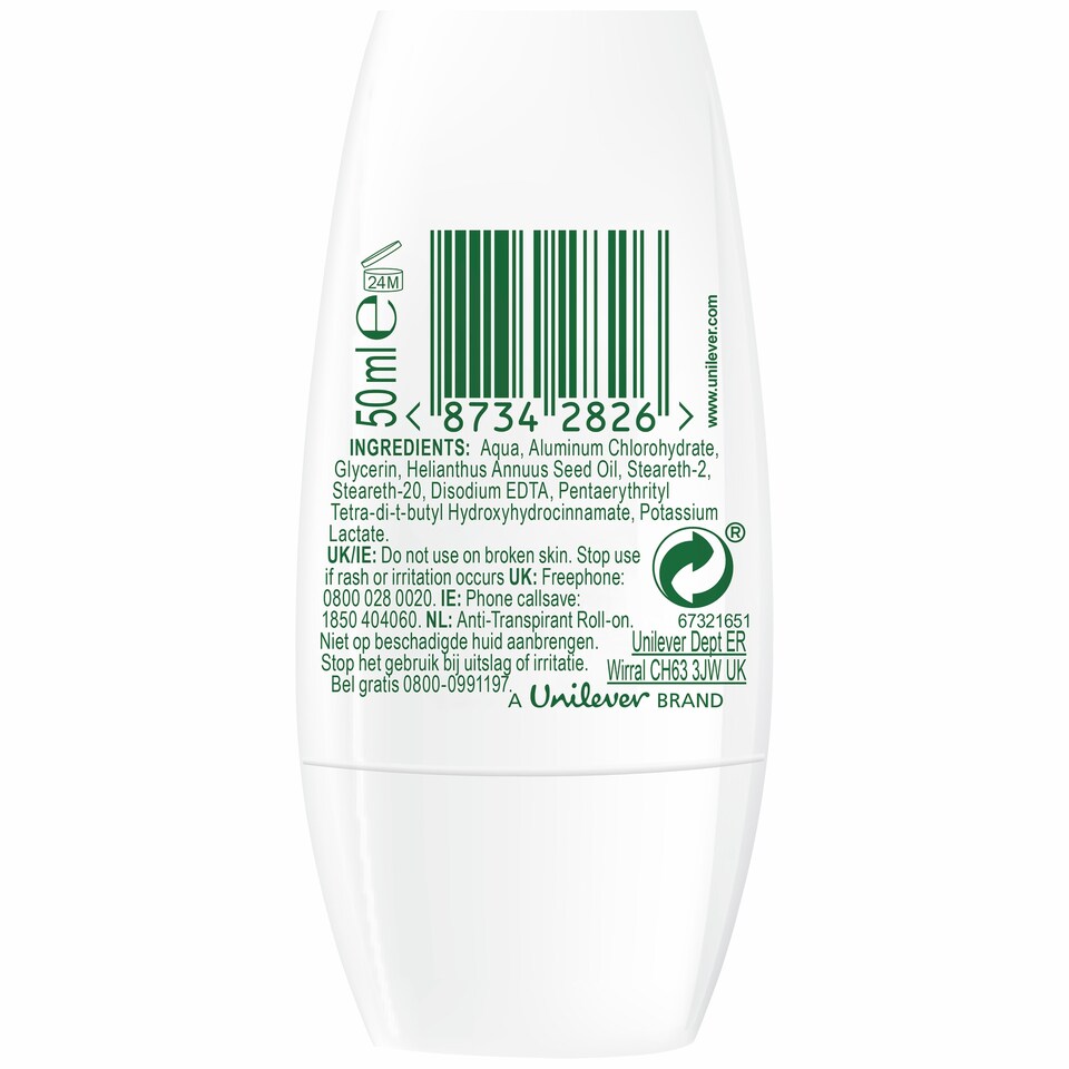 image 1 of Simple Soothing Roll On Deodorant 50Ml