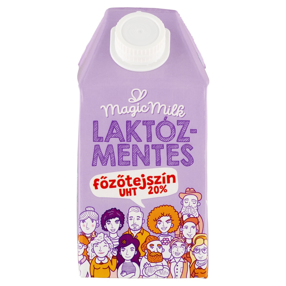 Magic Milk UHT laktózmentes főzőtejszín 20% 0,5 l  1. kép