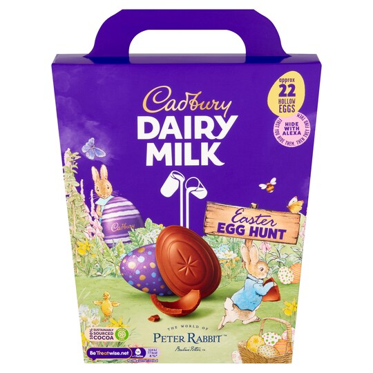 Cadbury Dairy Milk Easter Egg Hunt 317G Tesco Groceries