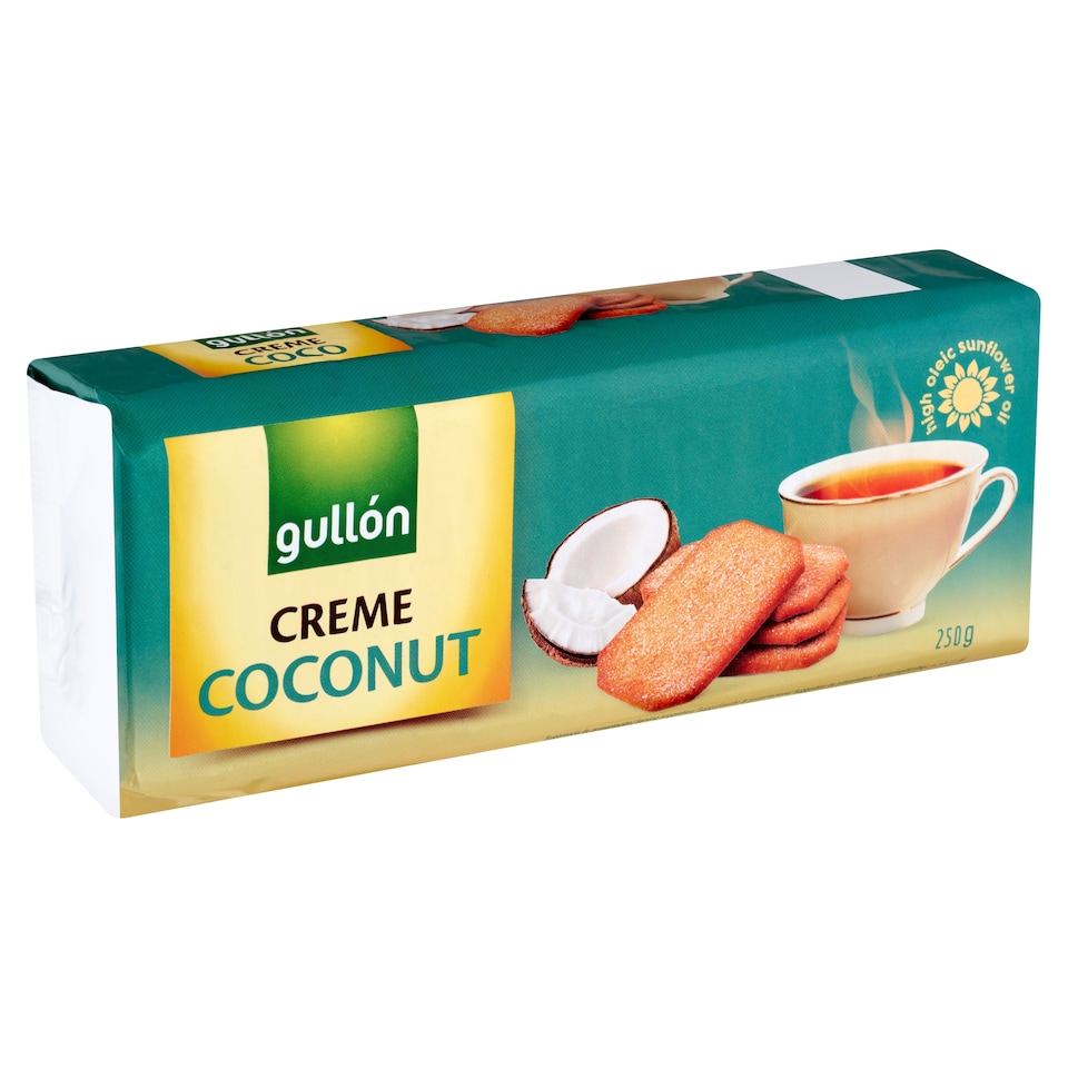 Gullón kókuszos keksz 250 g  1. kép