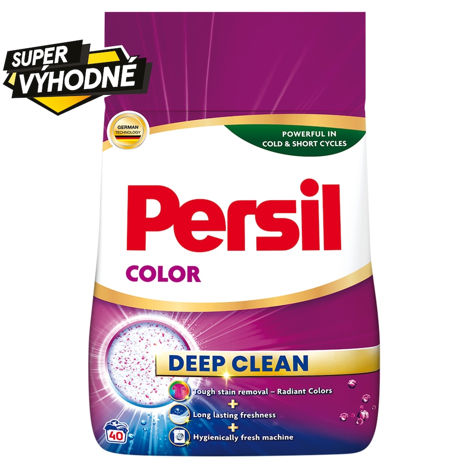 Obrázek 1 pro produkt Persil Deep Clean Color přípravek pro praní prádla 40 praní 2,2kg