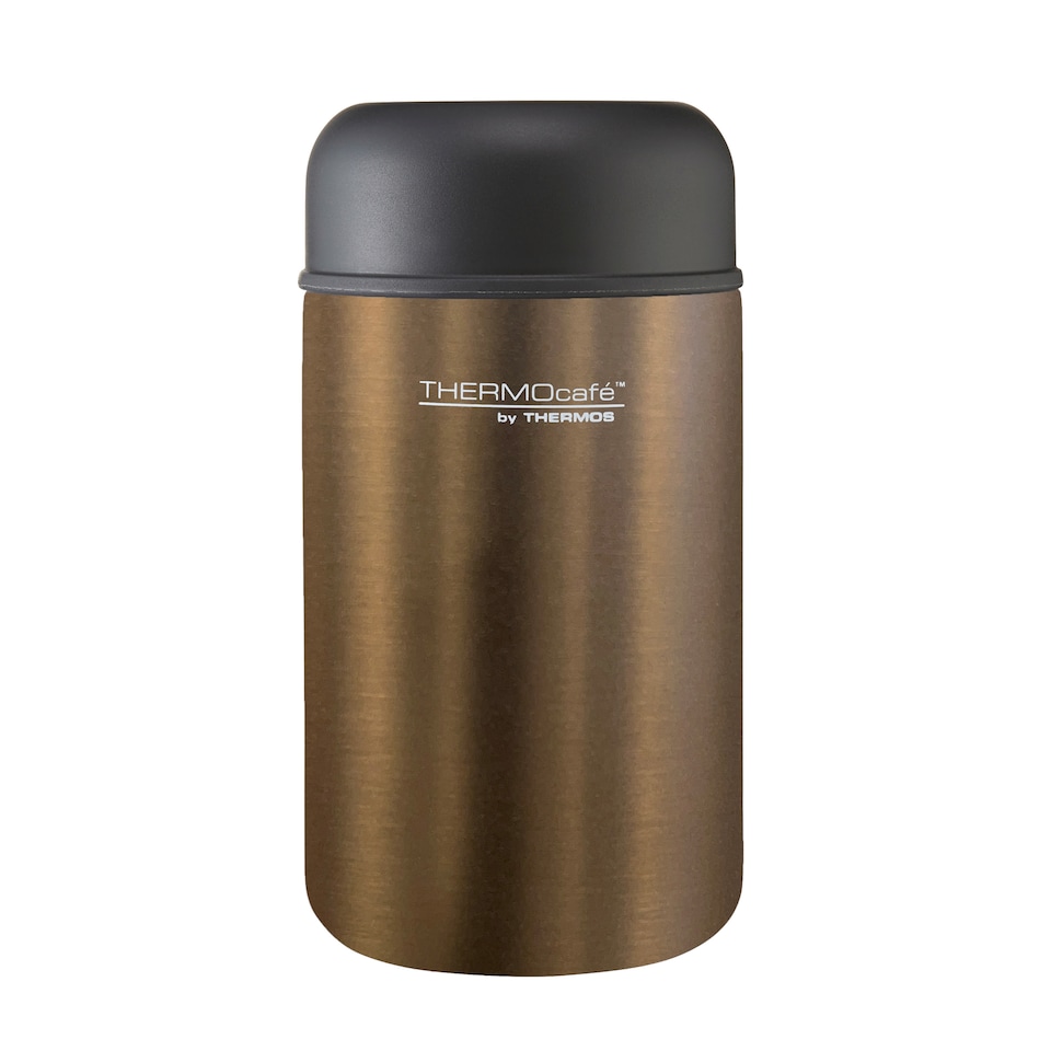 Thermos Thermocafe Bronze Food Flask with Spoon 400ML