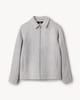 image 4 of F&F Textured Zip Up Jacket in Grey