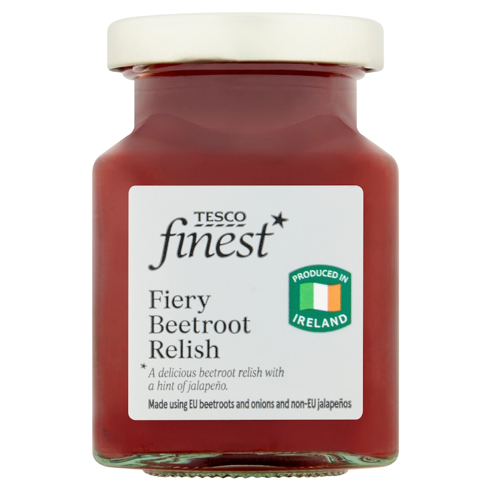 Tesco Finest Fiery Beetroot Relish 205g