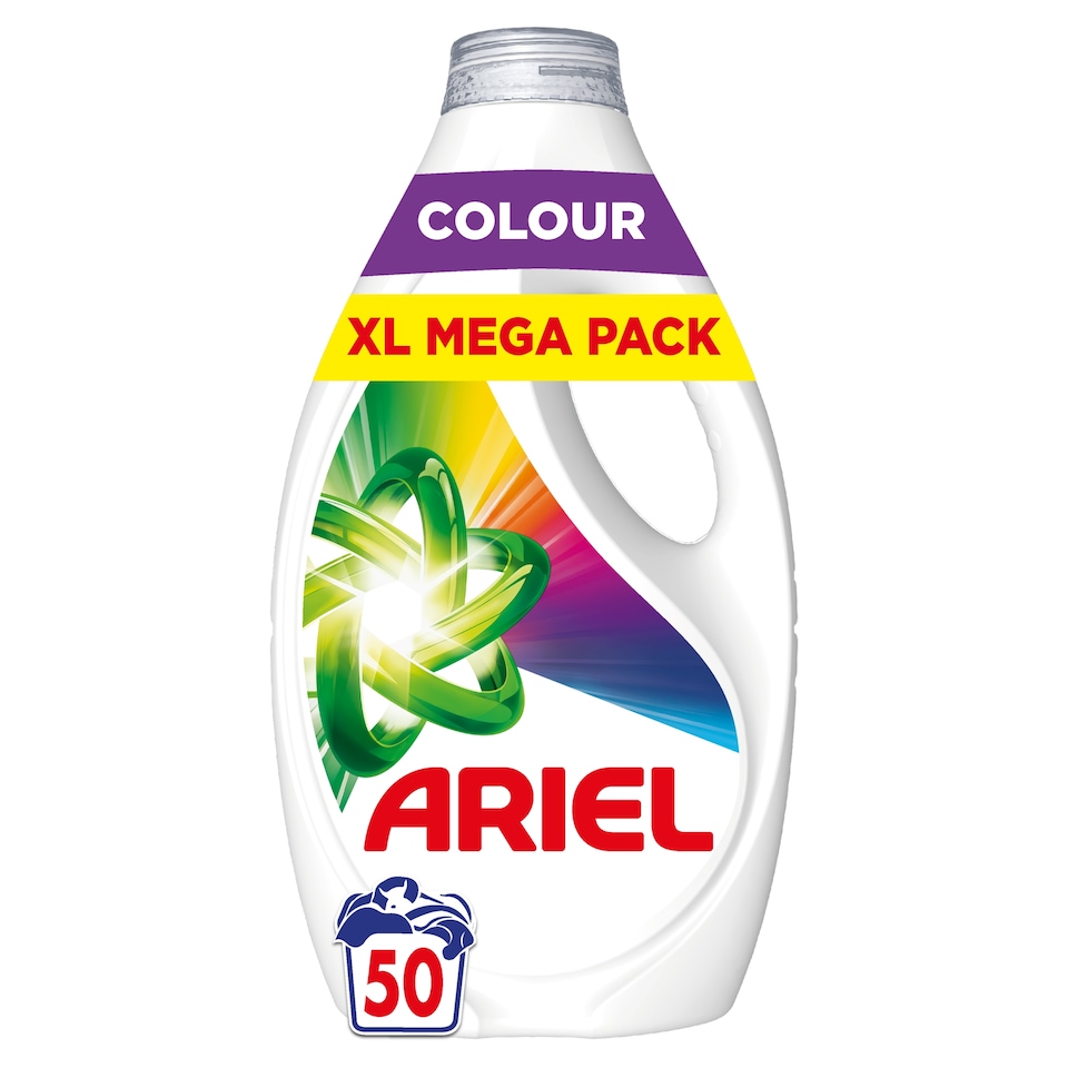 image 1 of Ariel Colour Washing Liquid 50 Washes 1550ml