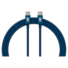 Juice USB-C To USB-C Braided Cable 1m Navy
