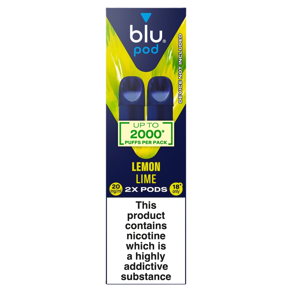 image 1 of blu Pod Lemon Lime 20mg/ml 2x 2ml