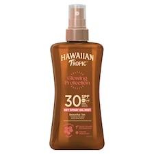Hawaiian Tropic Glowing Protection Sunscreen Dry Oil SPF 30 200ml