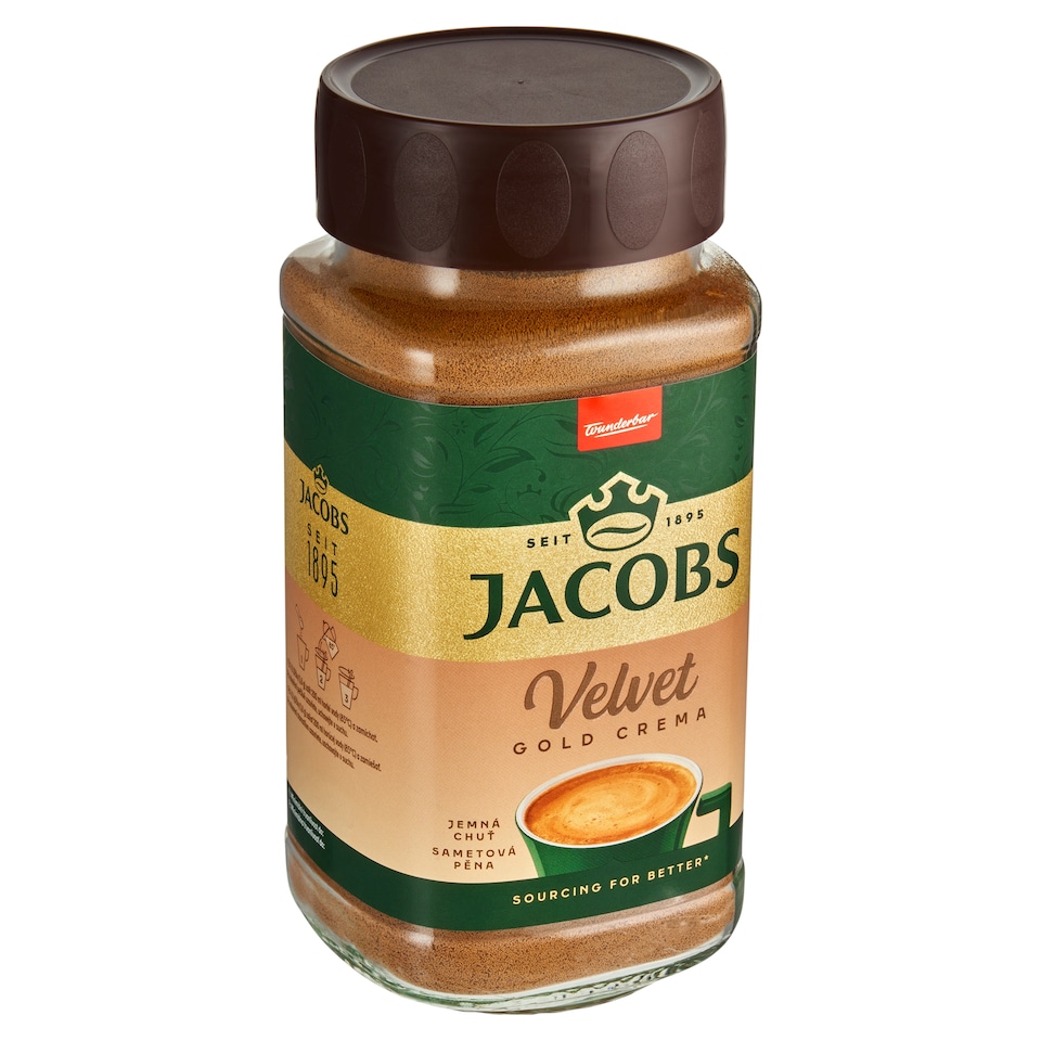 image 1 of Jacobs Velvet Gold Crema Soluble Coffee 180 g