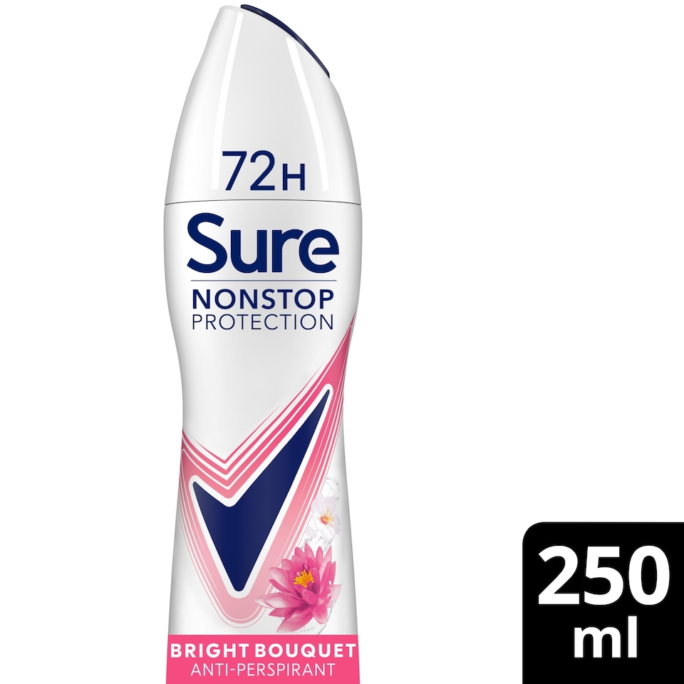 image 1 of Sure Women Bright Bouquet 72h Nonstop Protection Antiperspirant Deodorant 250ml