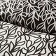 image 3 of Cosmo Living Mono Sketch Leaf Duvet Set Double