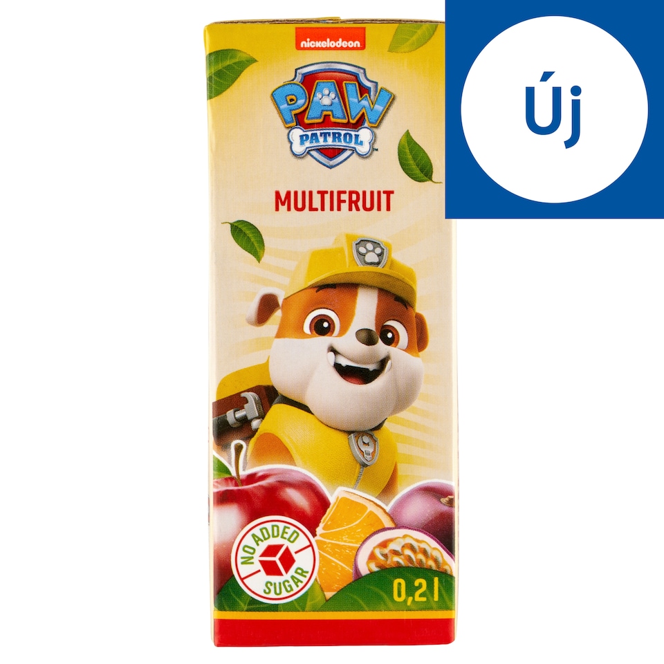 Paw Patrol Multifruit Tropical Nectar with Sweetener 0,2 l