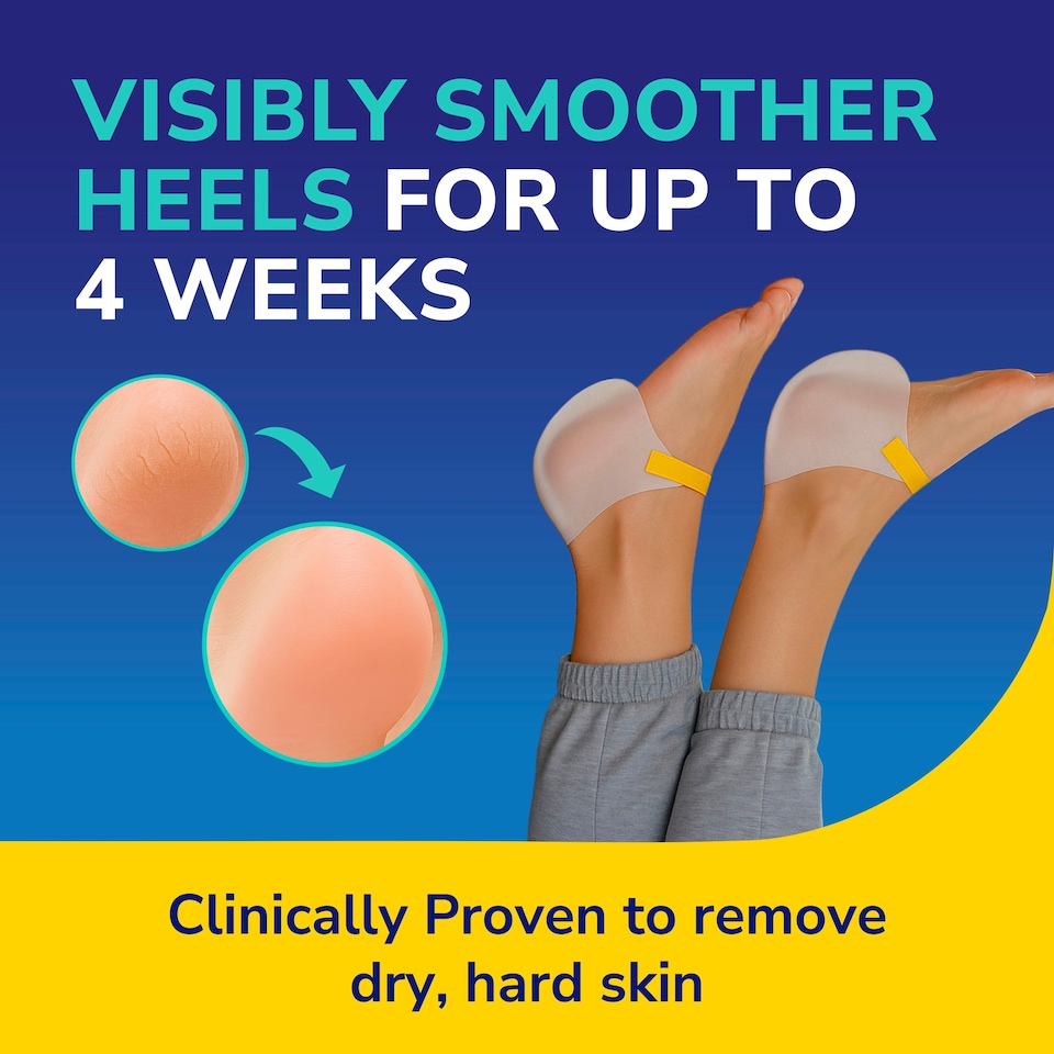 image 1 of Scholl ExpertCare Exfoliating Heel Peel 1 Pair
