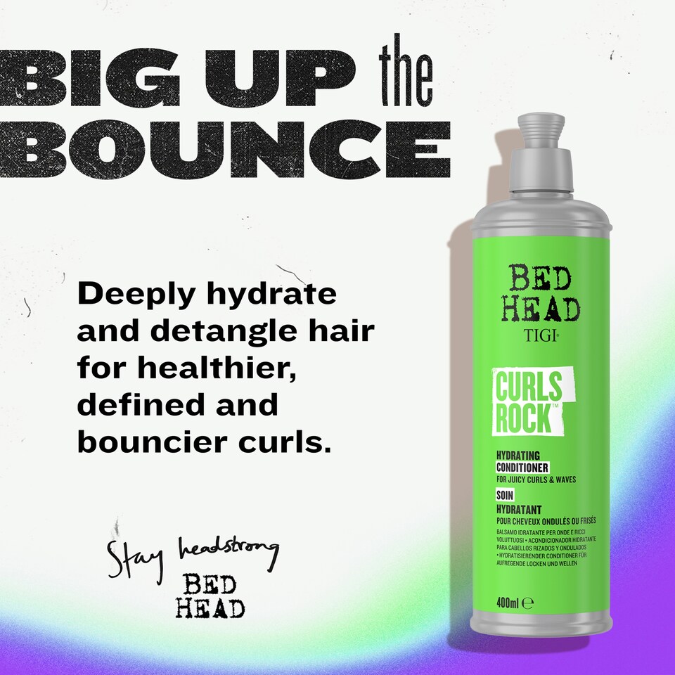 image 1 of Bed Head by TIGI Curls Rock Conditioner 400ml