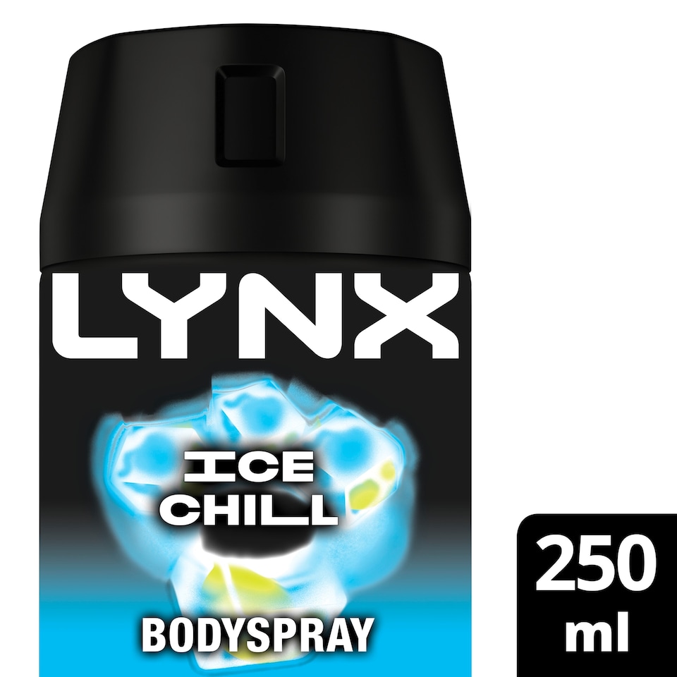 image 1 of Lynx Ice Chill 48h Deodorant Bodyspray for Men 250ml