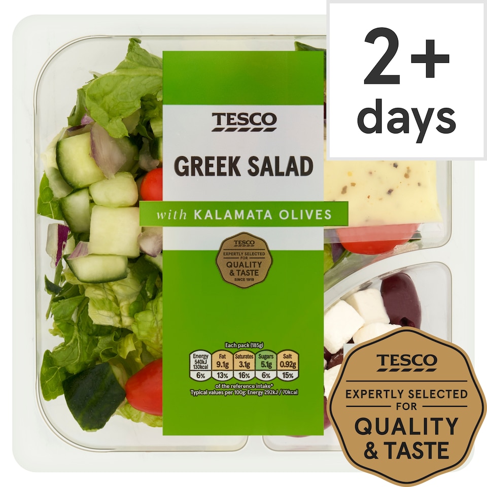 Tesco Greek Salad 185G