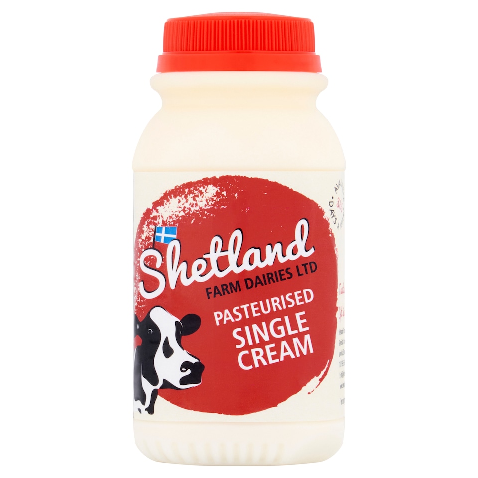 Shetland Farm Single Cream 250Ml