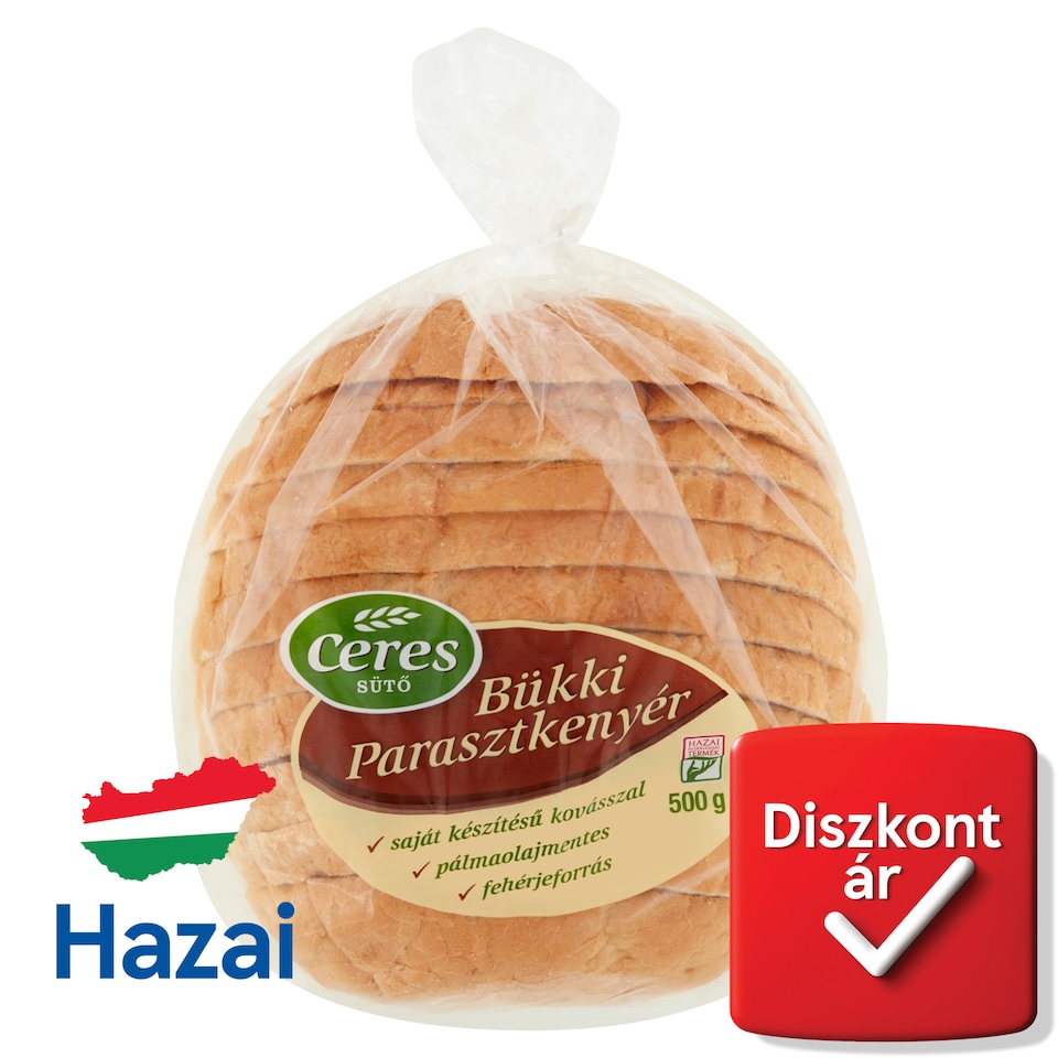 Ceres bükki parasztkenyér 500 g  1. kép