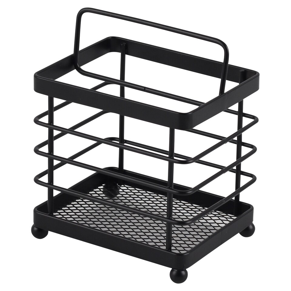 image 1 of F&F Home Black Wire Caddy