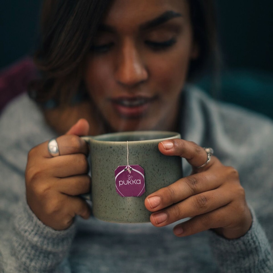 image 1 of Pukka Organic Elderberry & Echinacea Herbal Tea with Elderflower 20 Tea Bags 40g