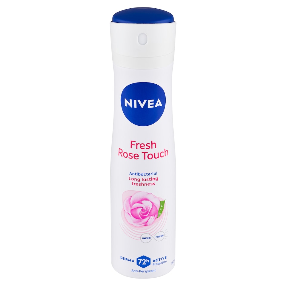 image 1 of Nivea Fresh Rose Touch Antiperspirant Spray 150 ml