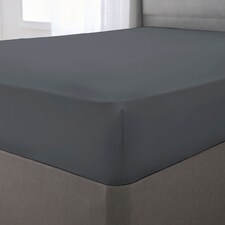 Silent Night Charcoal Supersoft Fitted Sheet Kingsize
