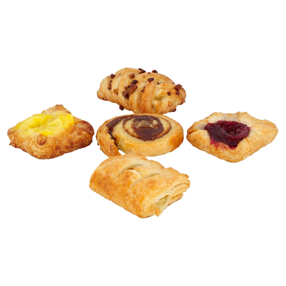 image 1 of Tesco Mini Danish Pastries Selection 5 Pack