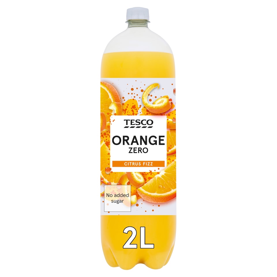 Tesco Orange Zero 2 Litre