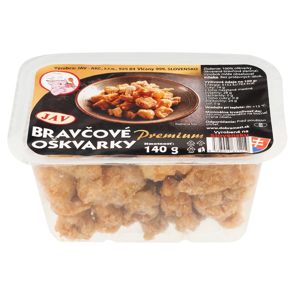 obrázok 1 z Jav Premium bravčové oškvarky 140 g