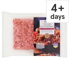 Tesco Northern Irish Beef and Pork Bolognese Mince 400g