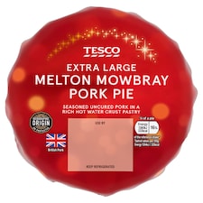 Tesco Extra Large Melton Mowbray Pork Pie 790G