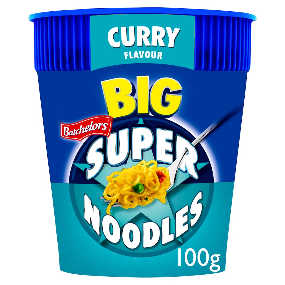 image 1 of Batchelors Big Super Noodles Curry Flavoured 100G