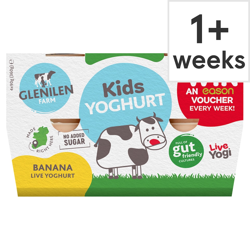 Glenilen Farm Live Kids Yogurt Banana 360G