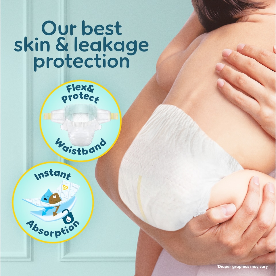 image 1 of Pampers New Baby Size 1 22 Nappies