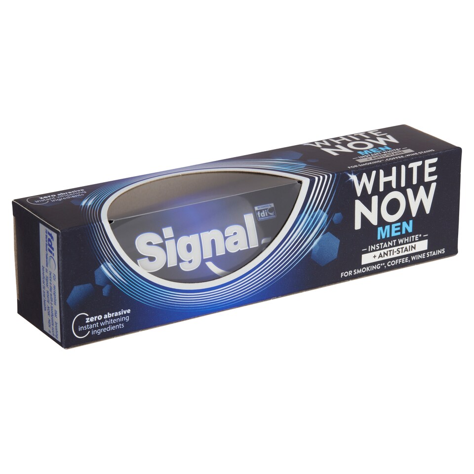 Obrázek 1 pro produkt Signal White Now Men Superpure zubní pasta 75ml
