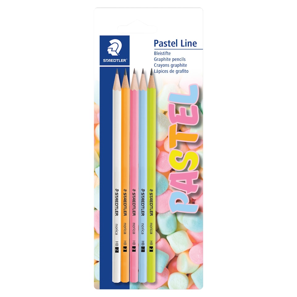 Staedtler Pastel Pencil 5pk