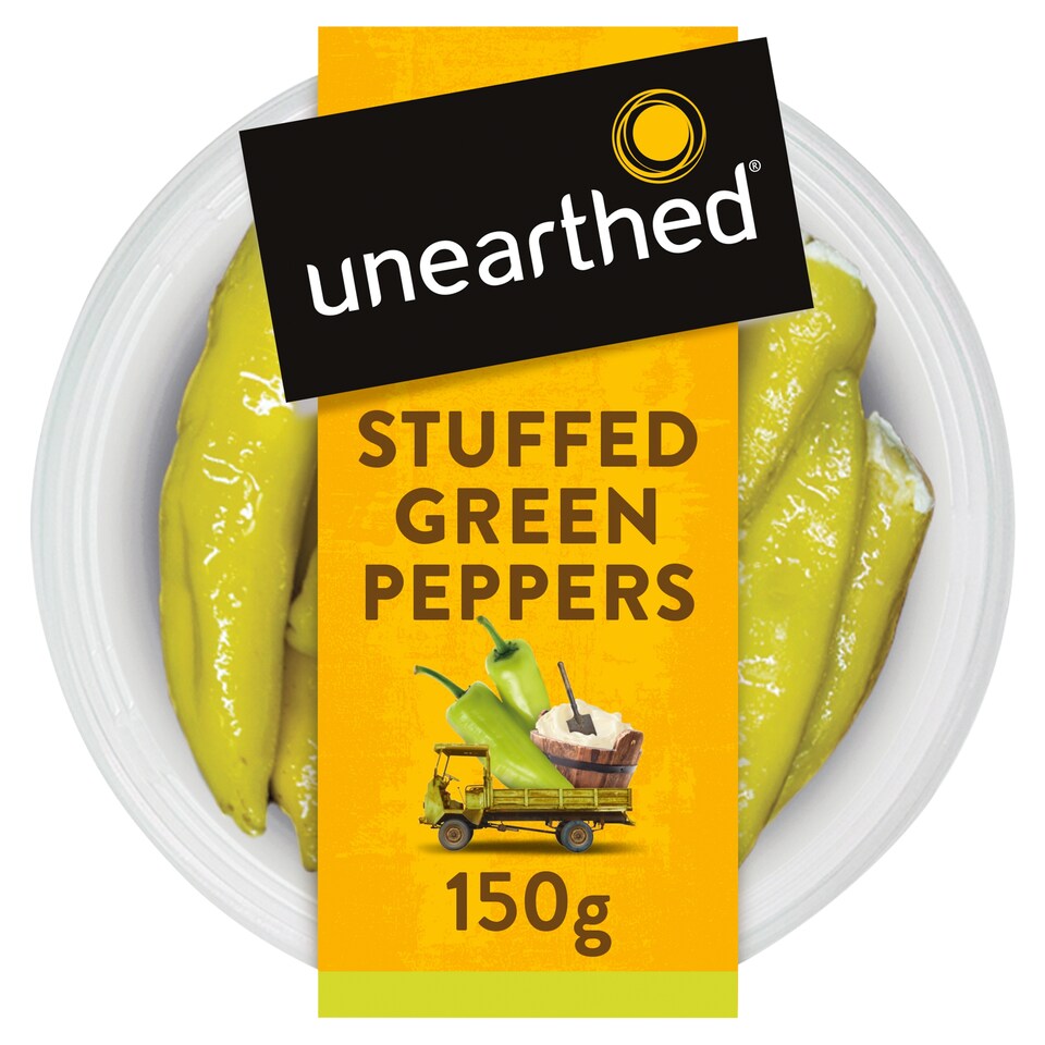 image 1 of Unearthed Stuffed Green Peppers 150g