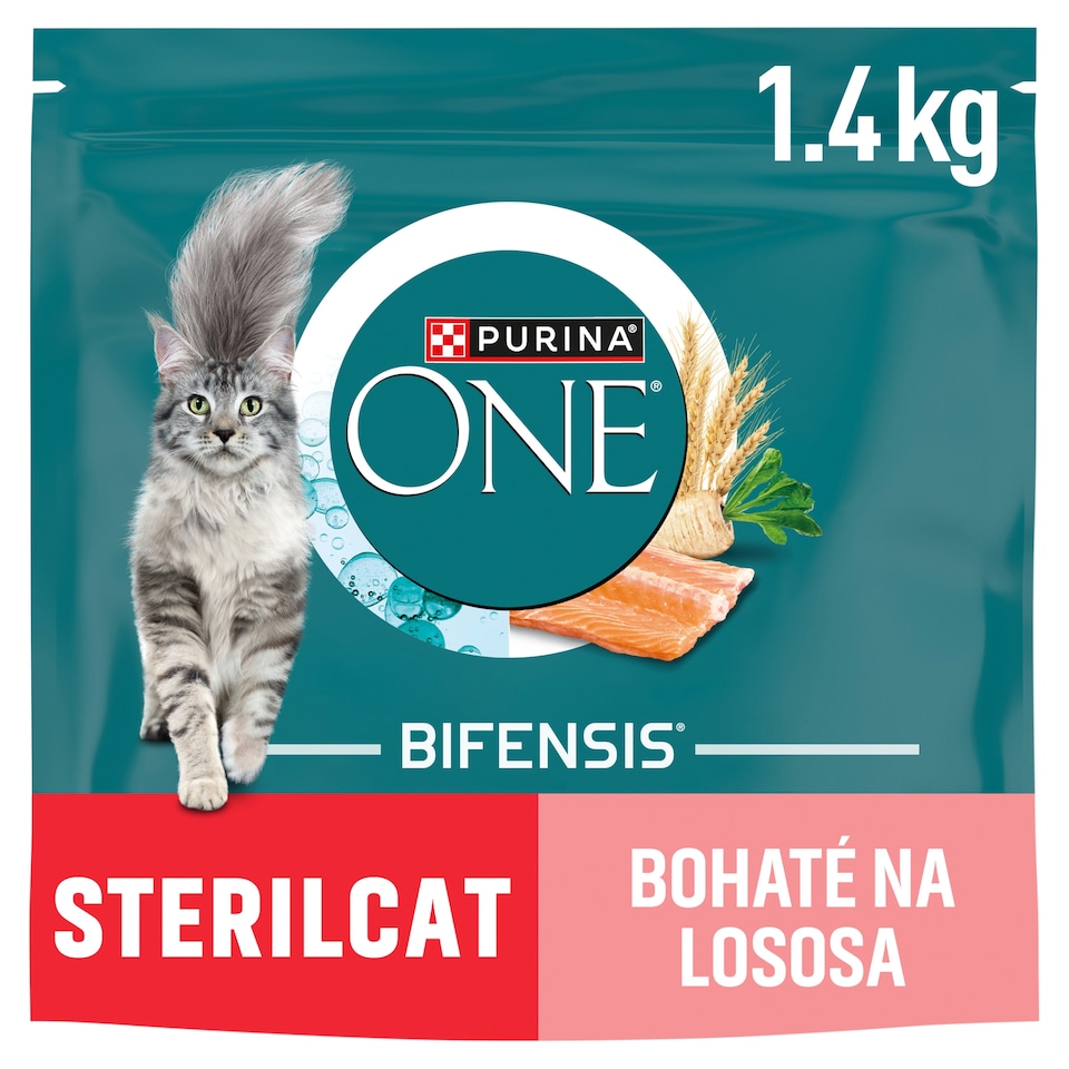 Obrázek 1 pro produkt Purina ONE Bifensis Sterilised granule pro kočky losos 1,4kg