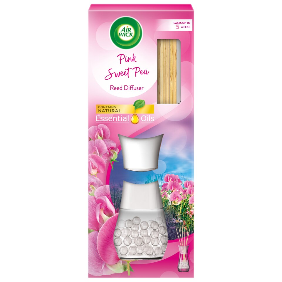 Air Wick Pink Sweet Pea Reed Diffuser 33Ml