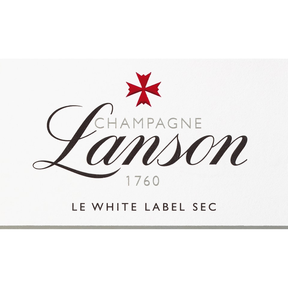 image 1 of Lanson Le White Label Sec NV Champagne 75cl